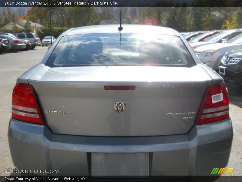 Silver Steel Metallic / Dark Slate Gray 2010 Dodge Avenger SXT