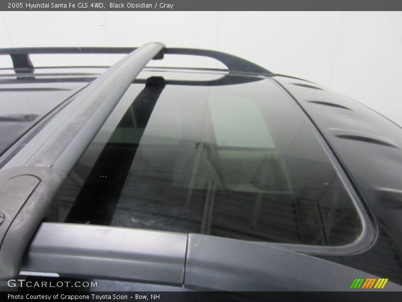 Black Obsidian / Gray 2005 Hyundai Santa Fe GLS 4WD