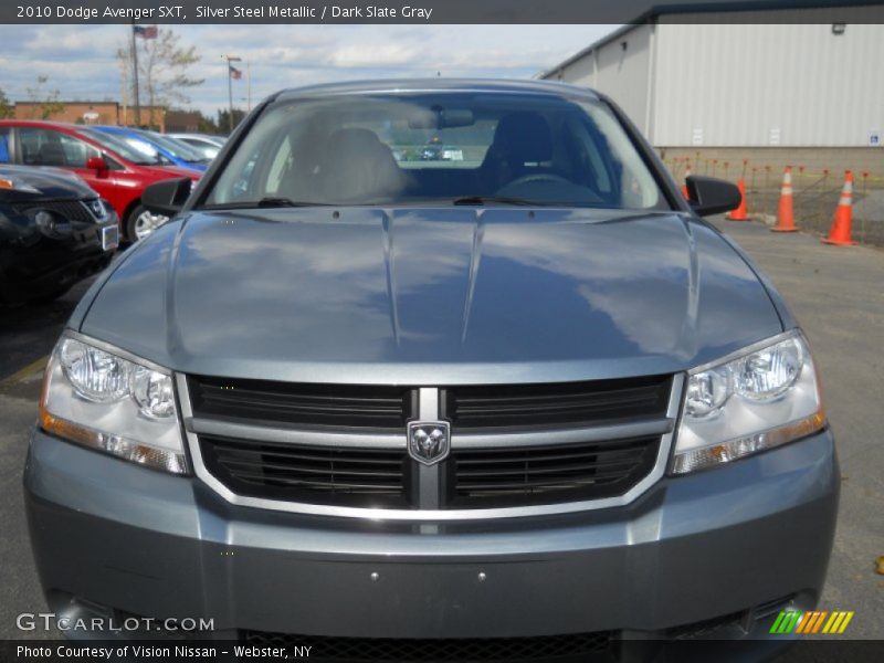 Silver Steel Metallic / Dark Slate Gray 2010 Dodge Avenger SXT