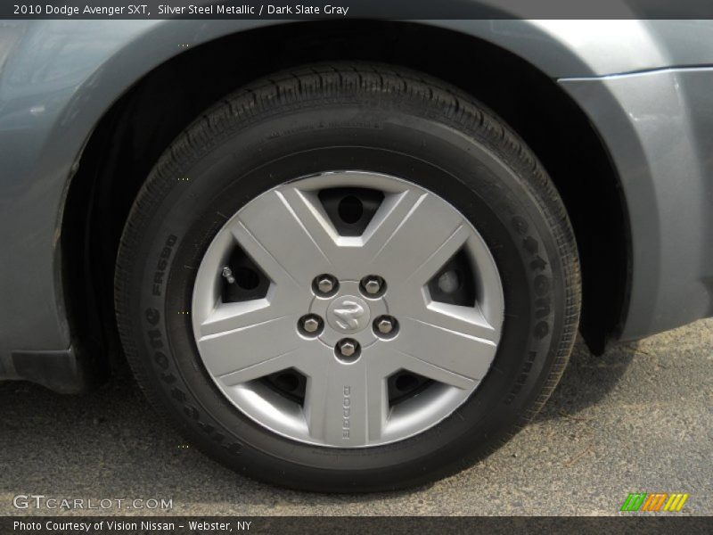 Silver Steel Metallic / Dark Slate Gray 2010 Dodge Avenger SXT