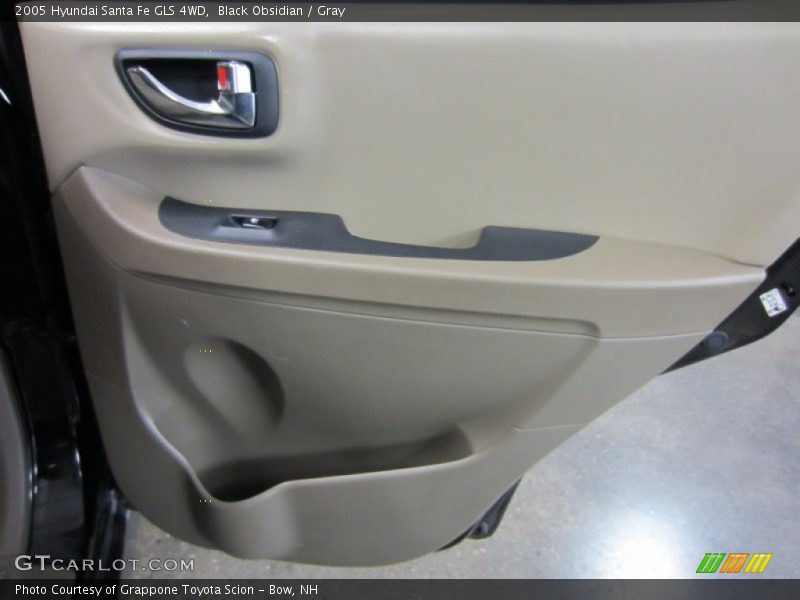 Black Obsidian / Gray 2005 Hyundai Santa Fe GLS 4WD