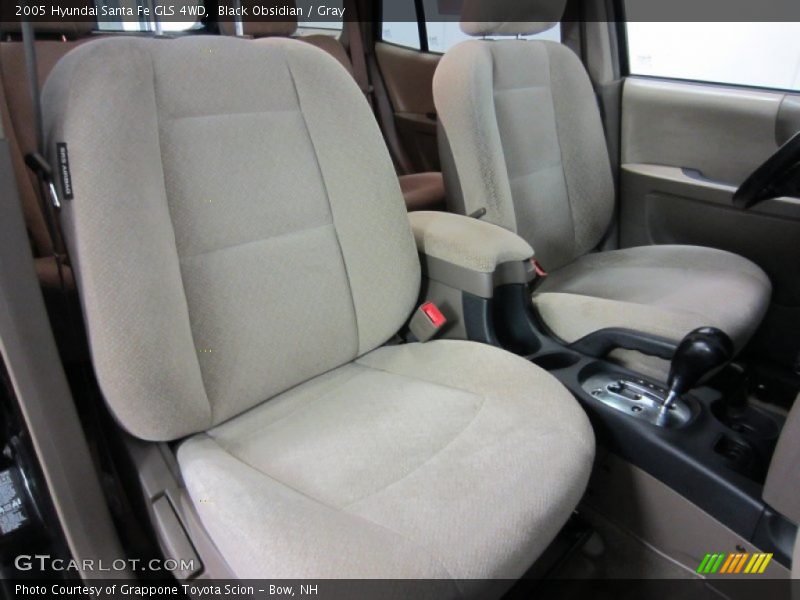 Black Obsidian / Gray 2005 Hyundai Santa Fe GLS 4WD