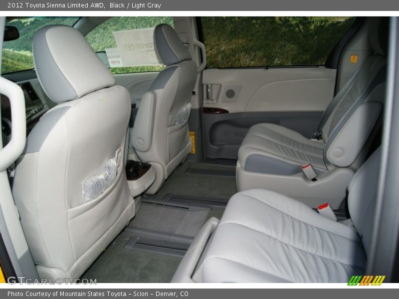  2012 Sienna Limited AWD Light Gray Interior