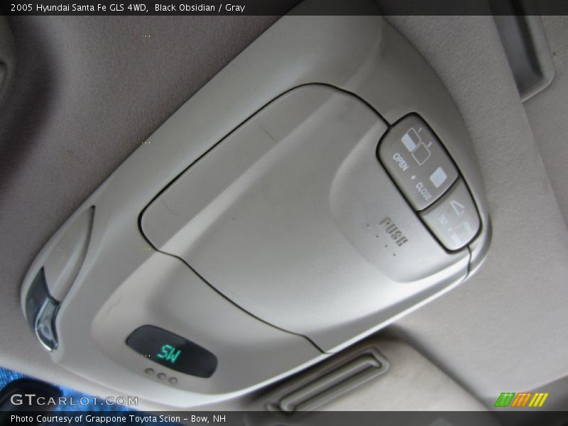 Black Obsidian / Gray 2005 Hyundai Santa Fe GLS 4WD