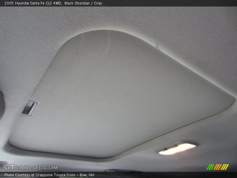 Black Obsidian / Gray 2005 Hyundai Santa Fe GLS 4WD