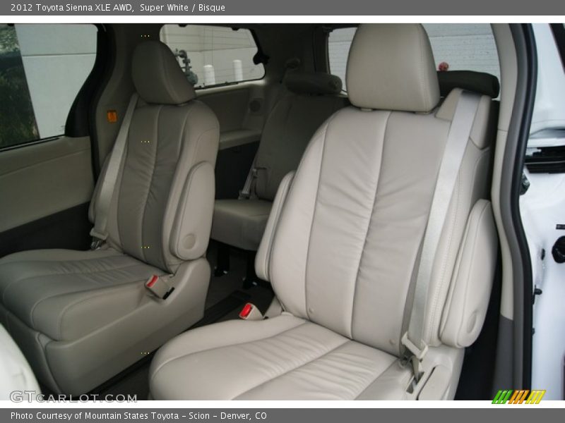 Super White / Bisque 2012 Toyota Sienna XLE AWD