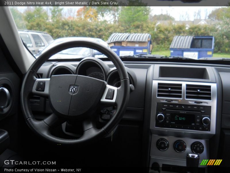 Bright Silver Metallic / Dark Slate Gray 2011 Dodge Nitro Heat 4x4