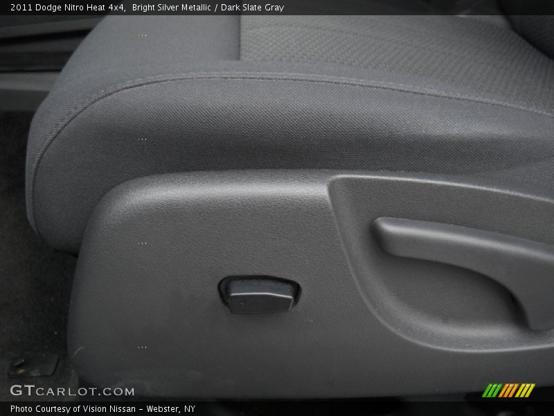 Bright Silver Metallic / Dark Slate Gray 2011 Dodge Nitro Heat 4x4
