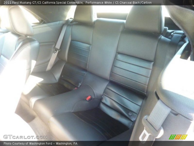 Performance White / CS Charcoal Black/Carbon 2011 Ford Mustang GT/CS California Special Convertible