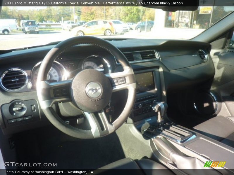 Performance White / CS Charcoal Black/Carbon 2011 Ford Mustang GT/CS California Special Convertible