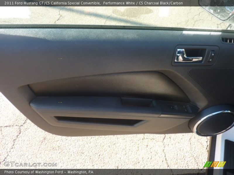 Performance White / CS Charcoal Black/Carbon 2011 Ford Mustang GT/CS California Special Convertible