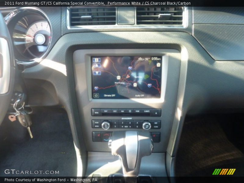 Performance White / CS Charcoal Black/Carbon 2011 Ford Mustang GT/CS California Special Convertible