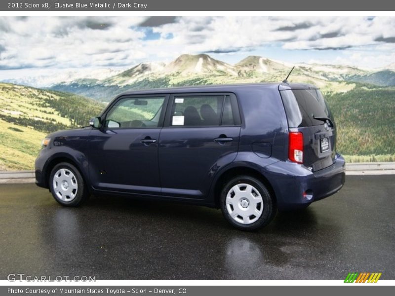 Elusive Blue Metallic / Dark Gray 2012 Scion xB