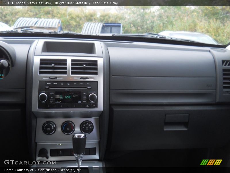 Bright Silver Metallic / Dark Slate Gray 2011 Dodge Nitro Heat 4x4
