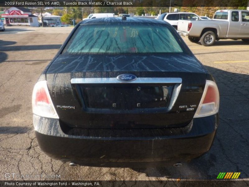 Tuxedo Black Metallic / Charcoal Black 2009 Ford Fusion SEL V6 AWD
