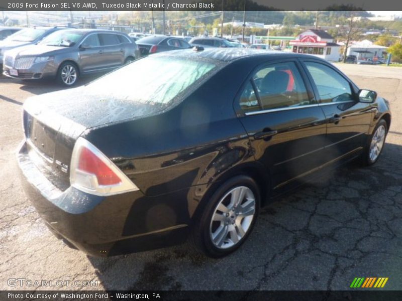 Tuxedo Black Metallic / Charcoal Black 2009 Ford Fusion SEL V6 AWD