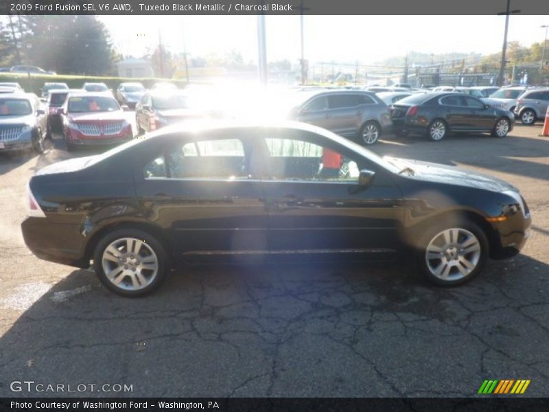 Tuxedo Black Metallic / Charcoal Black 2009 Ford Fusion SEL V6 AWD