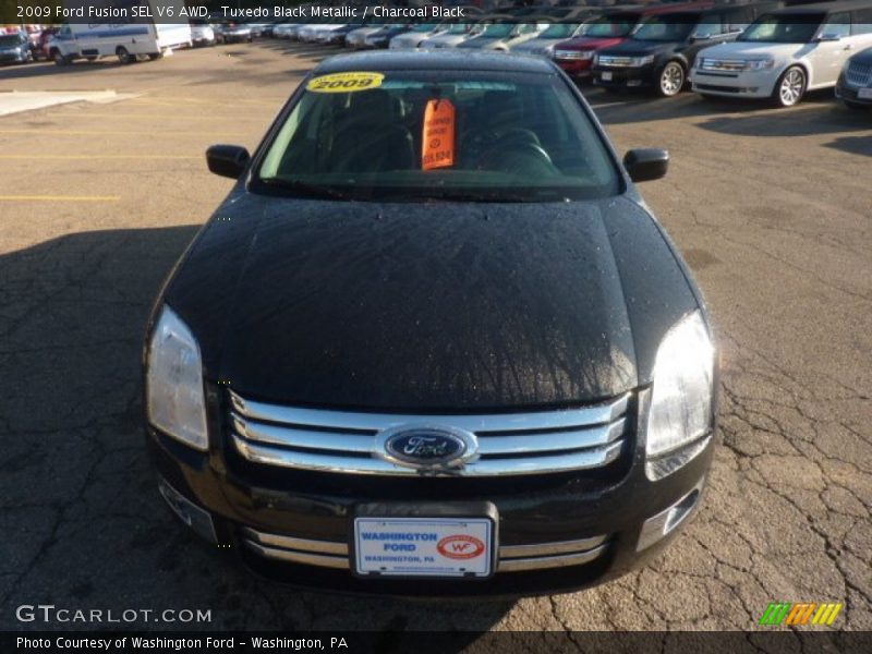 Tuxedo Black Metallic / Charcoal Black 2009 Ford Fusion SEL V6 AWD
