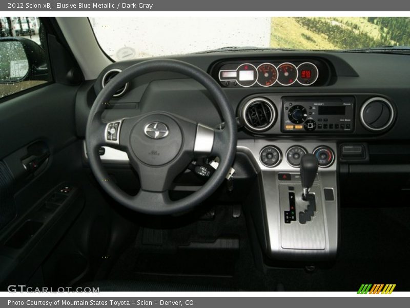 Dashboard of 2012 xB 