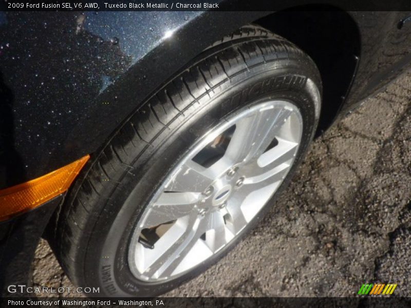 Tuxedo Black Metallic / Charcoal Black 2009 Ford Fusion SEL V6 AWD