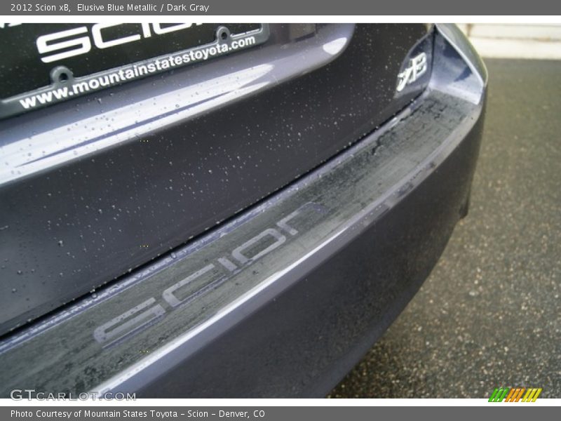 Elusive Blue Metallic / Dark Gray 2012 Scion xB