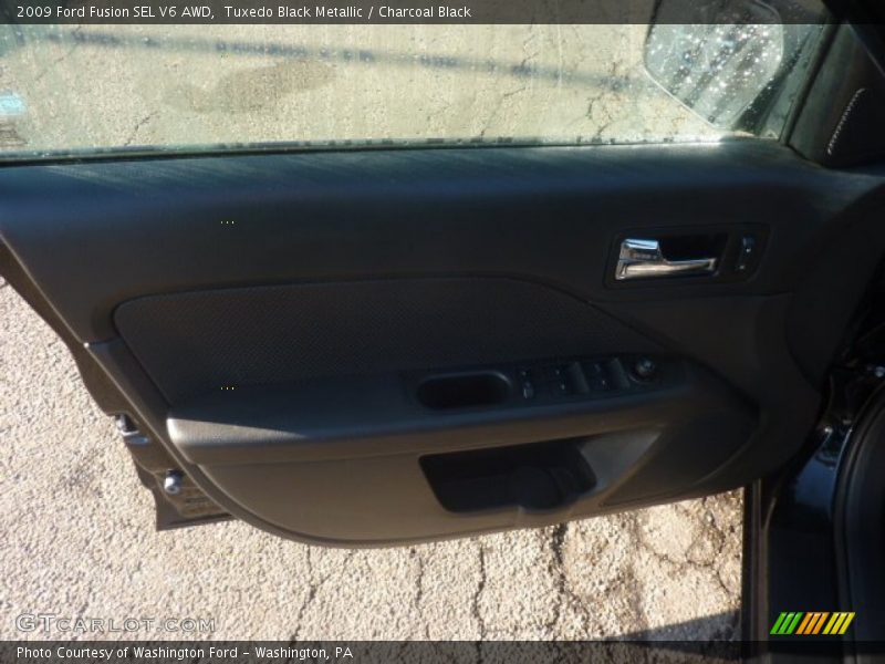 Tuxedo Black Metallic / Charcoal Black 2009 Ford Fusion SEL V6 AWD