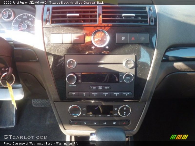 Tuxedo Black Metallic / Charcoal Black 2009 Ford Fusion SEL V6 AWD