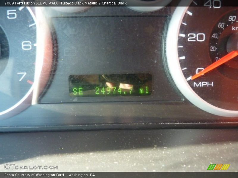 Tuxedo Black Metallic / Charcoal Black 2009 Ford Fusion SEL V6 AWD