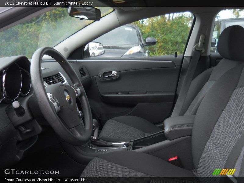 Summit White / Ebony 2011 Chevrolet Malibu LT