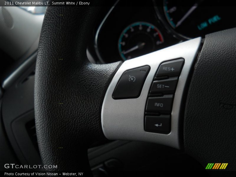 Summit White / Ebony 2011 Chevrolet Malibu LT