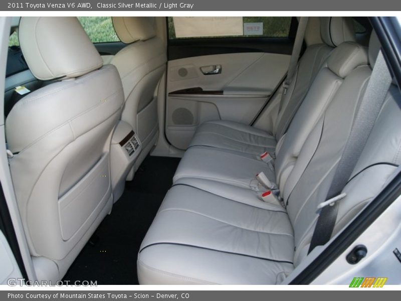 Classic Silver Metallic / Light Gray 2011 Toyota Venza V6 AWD