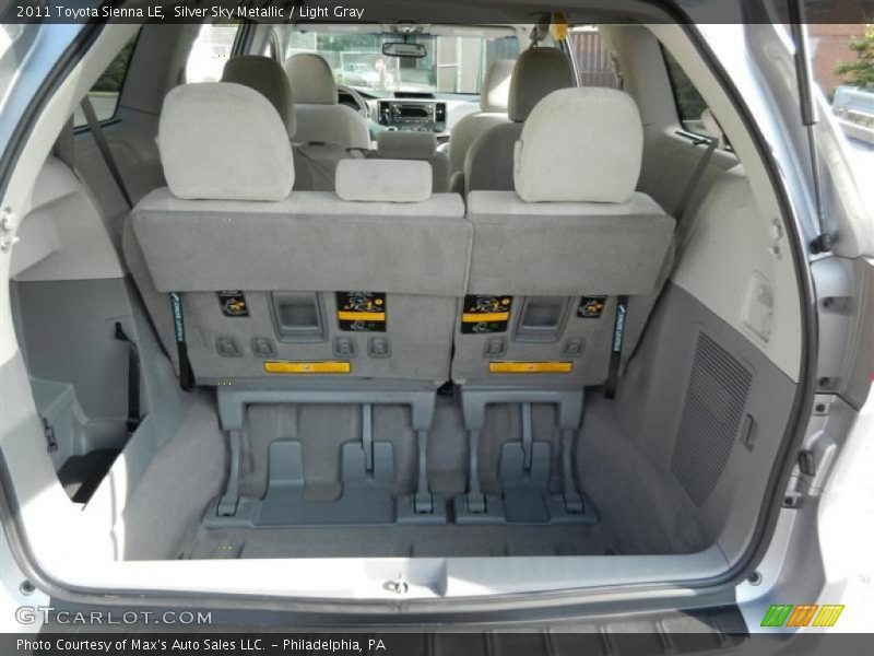 Silver Sky Metallic / Light Gray 2011 Toyota Sienna LE