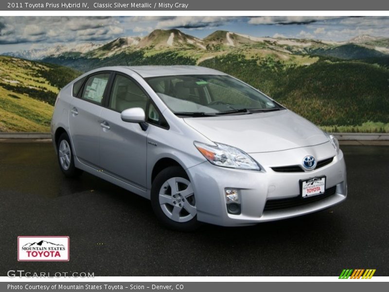Classic Silver Metallic / Misty Gray 2011 Toyota Prius Hybrid IV