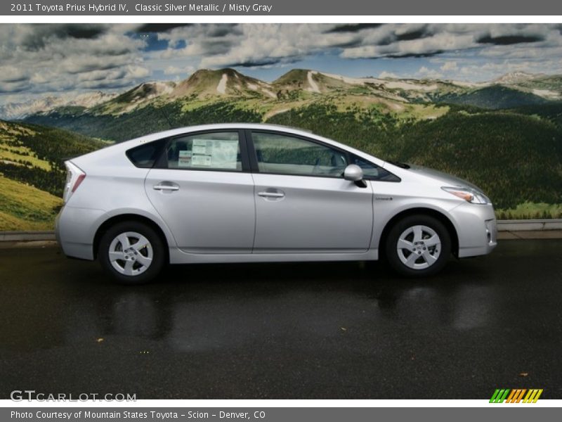 Classic Silver Metallic / Misty Gray 2011 Toyota Prius Hybrid IV