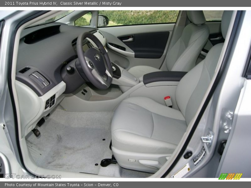 Classic Silver Metallic / Misty Gray 2011 Toyota Prius Hybrid IV