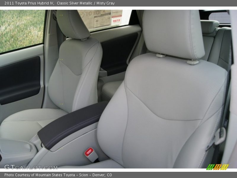 Classic Silver Metallic / Misty Gray 2011 Toyota Prius Hybrid IV