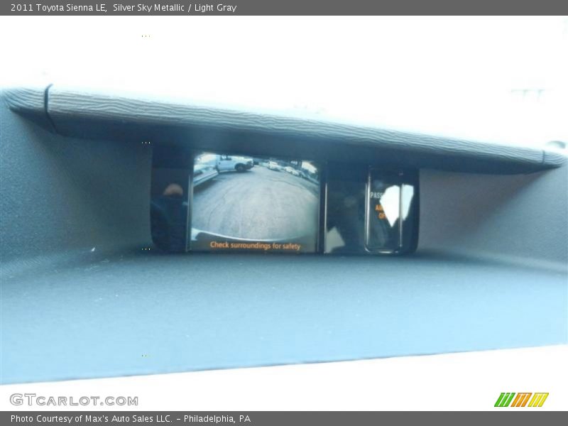 Silver Sky Metallic / Light Gray 2011 Toyota Sienna LE