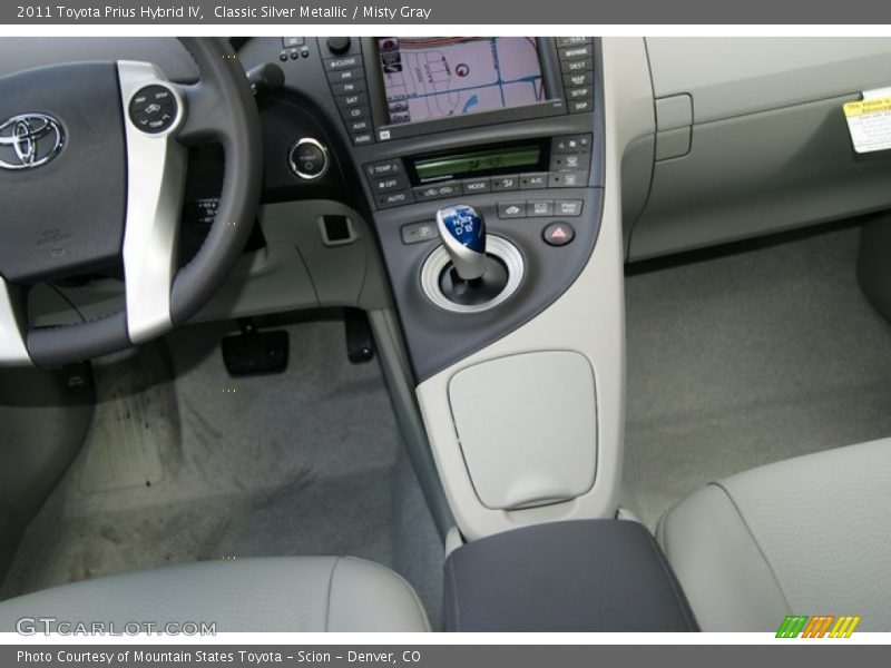 Classic Silver Metallic / Misty Gray 2011 Toyota Prius Hybrid IV