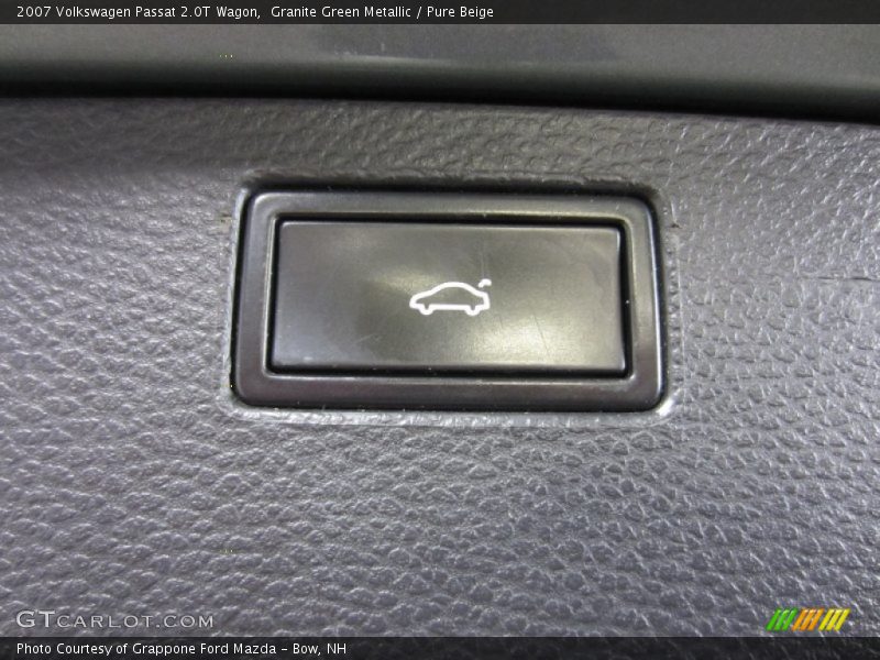 Granite Green Metallic / Pure Beige 2007 Volkswagen Passat 2.0T Wagon