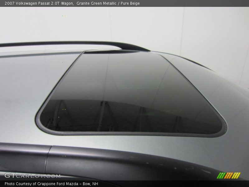 Granite Green Metallic / Pure Beige 2007 Volkswagen Passat 2.0T Wagon