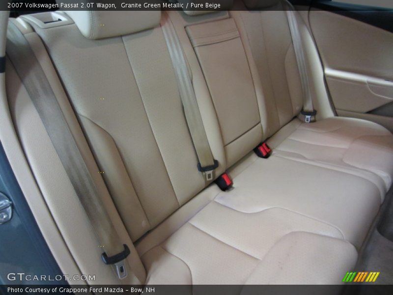 Granite Green Metallic / Pure Beige 2007 Volkswagen Passat 2.0T Wagon