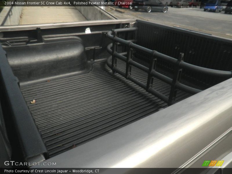 Polished Pewter Metallic / Charcoal 2004 Nissan Frontier SC Crew Cab 4x4
