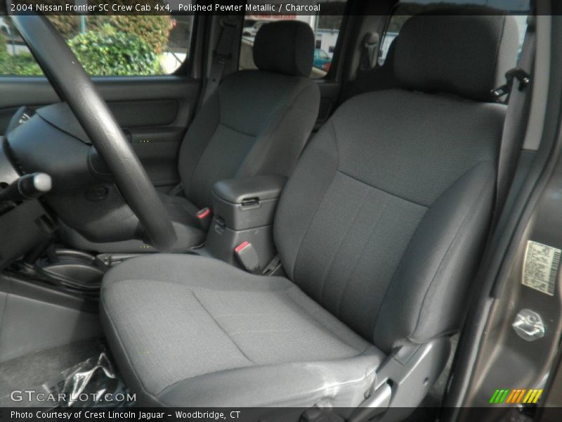  2004 Frontier SC Crew Cab 4x4 Charcoal Interior