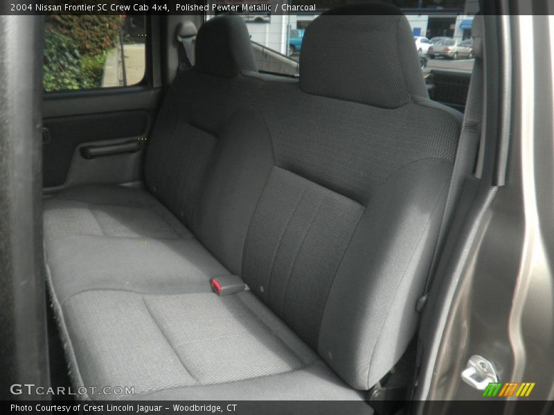  2004 Frontier SC Crew Cab 4x4 Charcoal Interior