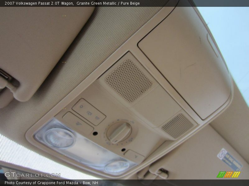 Granite Green Metallic / Pure Beige 2007 Volkswagen Passat 2.0T Wagon
