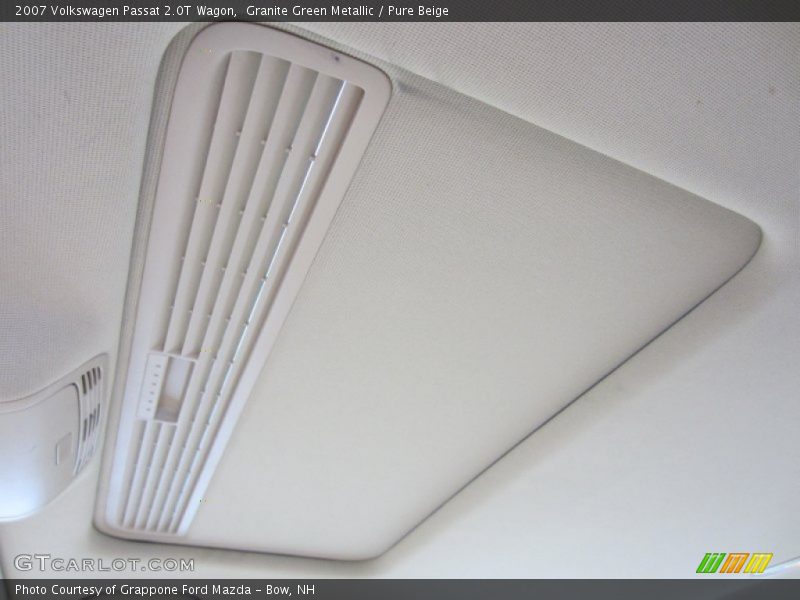 Granite Green Metallic / Pure Beige 2007 Volkswagen Passat 2.0T Wagon