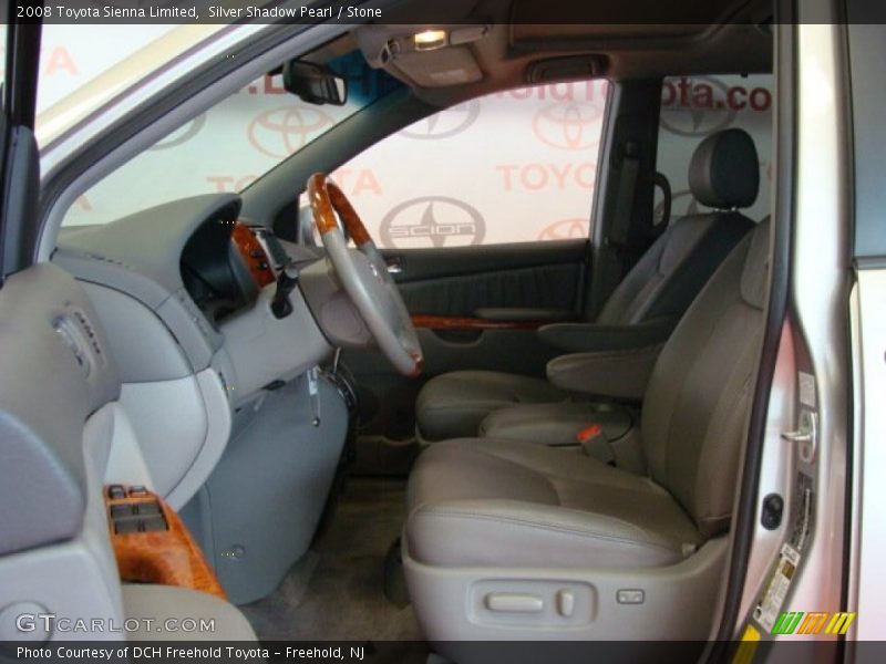 Silver Shadow Pearl / Stone 2008 Toyota Sienna Limited