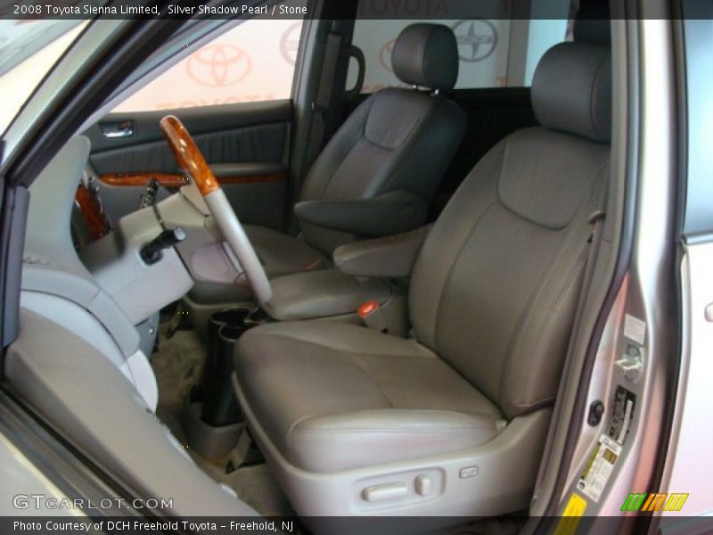 Silver Shadow Pearl / Stone 2008 Toyota Sienna Limited
