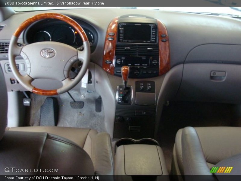 Silver Shadow Pearl / Stone 2008 Toyota Sienna Limited