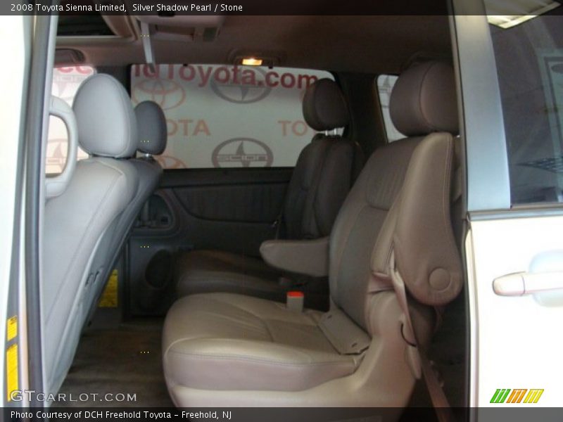 Silver Shadow Pearl / Stone 2008 Toyota Sienna Limited